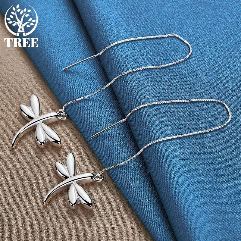 925 Sterling Silber Libelle Earline Tropfenohrring Schmuck