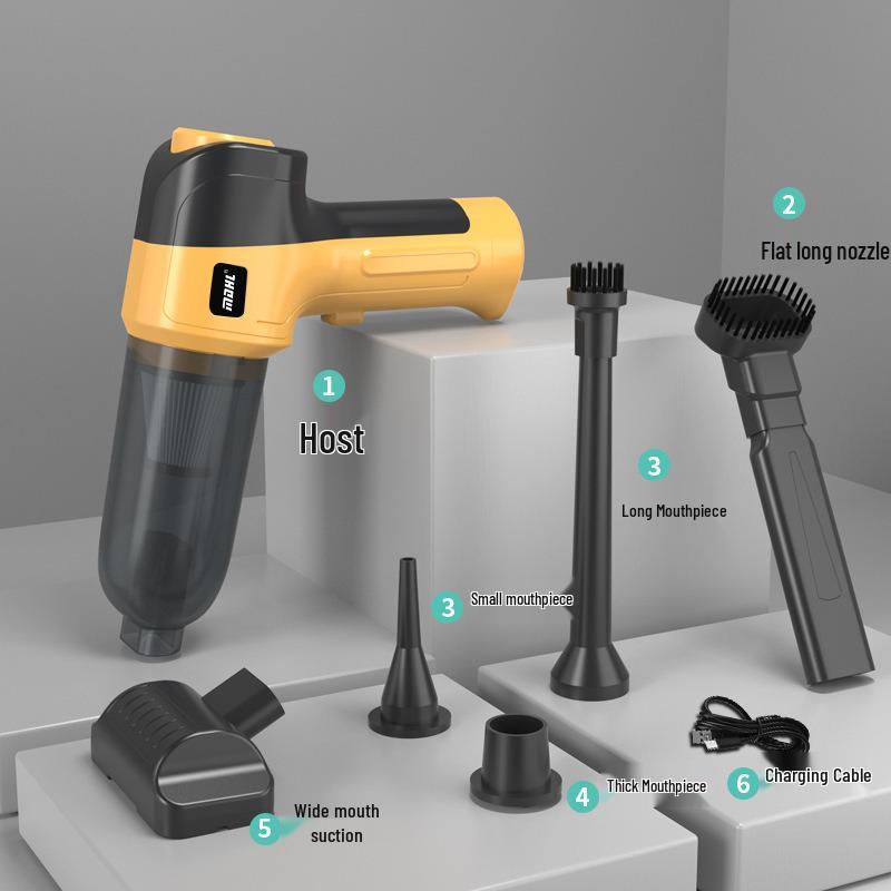 Wireless Handheld Car Vacuum Cleaner with Strong Suction Power