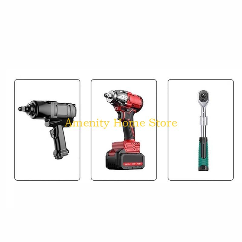 F26C 8pcs Versatiless Hexagonals Socket Wrench Head Set for Enhances Repair Work