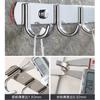 304 Stainless Steel No-Drill Wall Mount Hook Rack Kitchen Bathroom Closet 3 To 10 Hooks Modern Minimalist