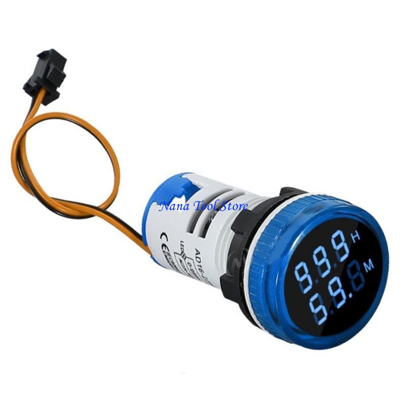 31GJ Easy to Carry  Circular Digital Timer High Precisions Round Digital Timer for Accurate Time Management in Kitchens Gyms синий