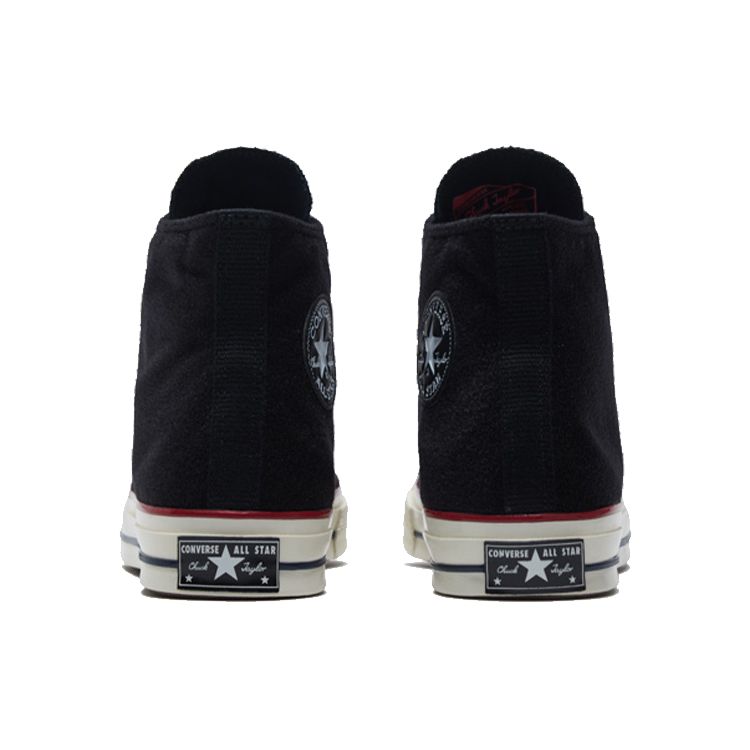 Converse 1970s Chuck 70 Comfortable Versatile High-Top Canvas Shoes Unisex Sneakers Black 169844C