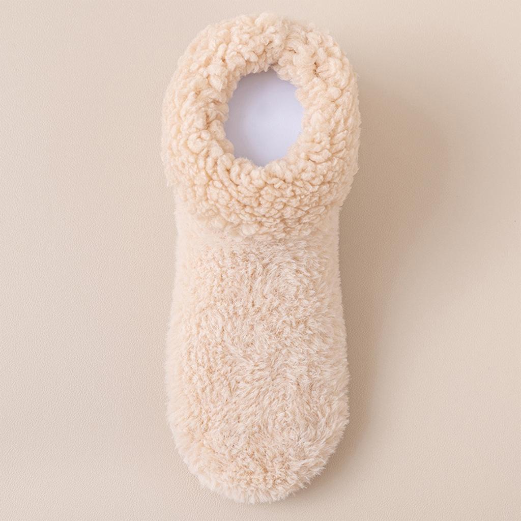 Ladies' Foot Warmer Socks, Middle Tube Socks, Foot Warmer Treasure, Warm Lamb Fleece Floor Socks