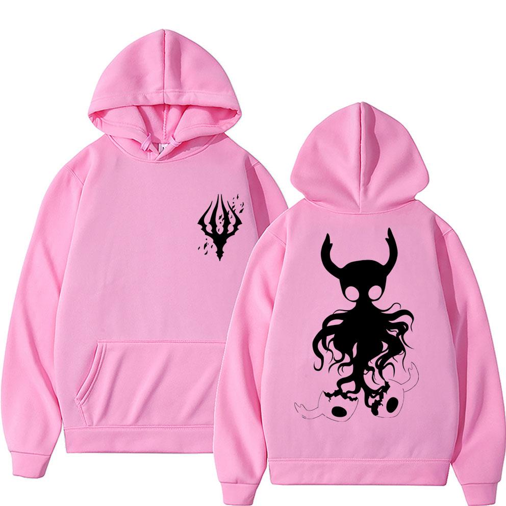 Game Hollow Void Hollow Knight Darkside Print Hoodie Man Manga Fashion Hooded Tracksuit Men Women Anime Hoodies