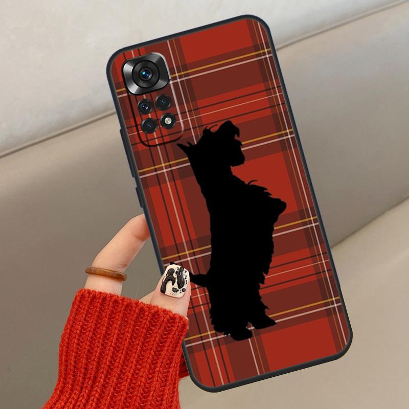 Cute Scottish Terrier Dog Phone Case For Xiaomi Redmi Note 8 9 10 11 12 Pro 11S 10S 9S 8T Redmi 10A 10C 9A 9C Cover
