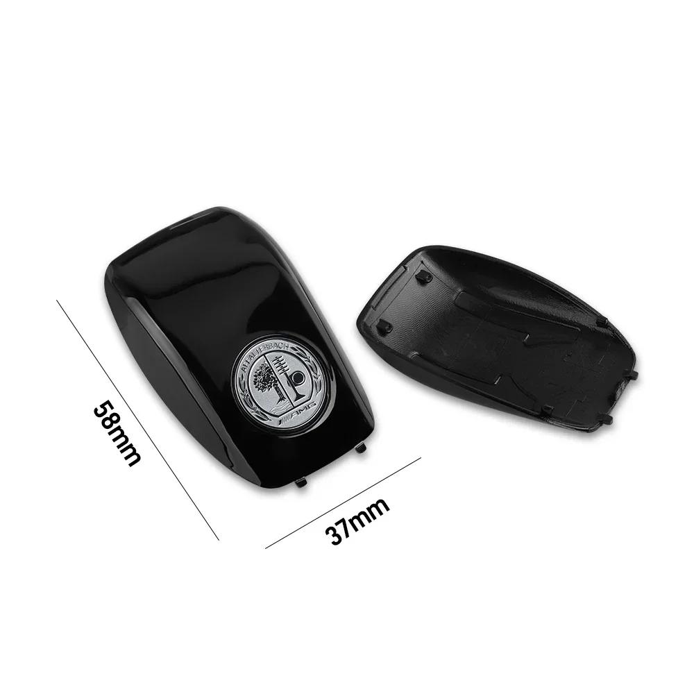 

2025 Hot New 2025 For Mercedes Benz 3D Metal/ABS Car Remote Key Cover Accessories For Mercedes-Benz AMG W210 W212 W202 W205 E63