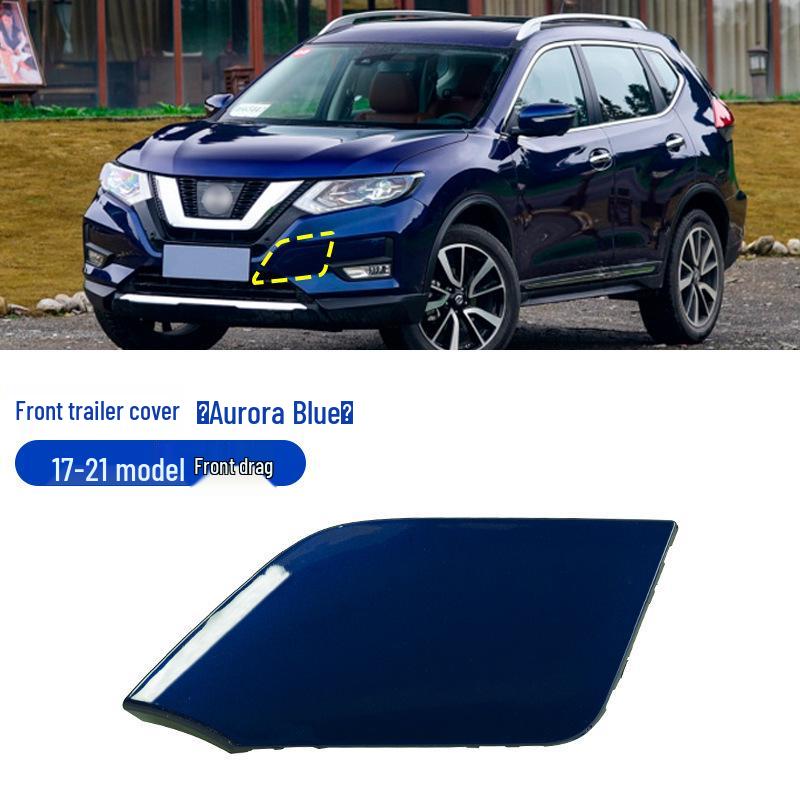 Nissan X-Trail Voorbumperbeschermer & Trekhaakafdekking