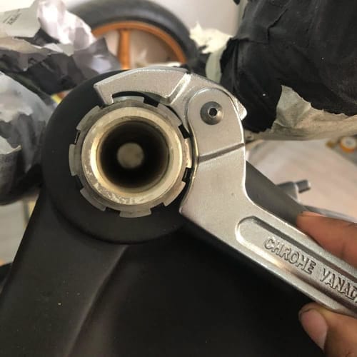 Multi-function Adjustable Hook Wrench, 19-51mm Rotating C-Pin Spanner, Hook Lock Nut Wrench, Moon-Shaped Wrench for Tightening and Loosening Lock Nuts