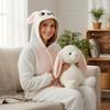 Onesie Kigurumi Pajamas Costume Rabbit : 155-165Cm