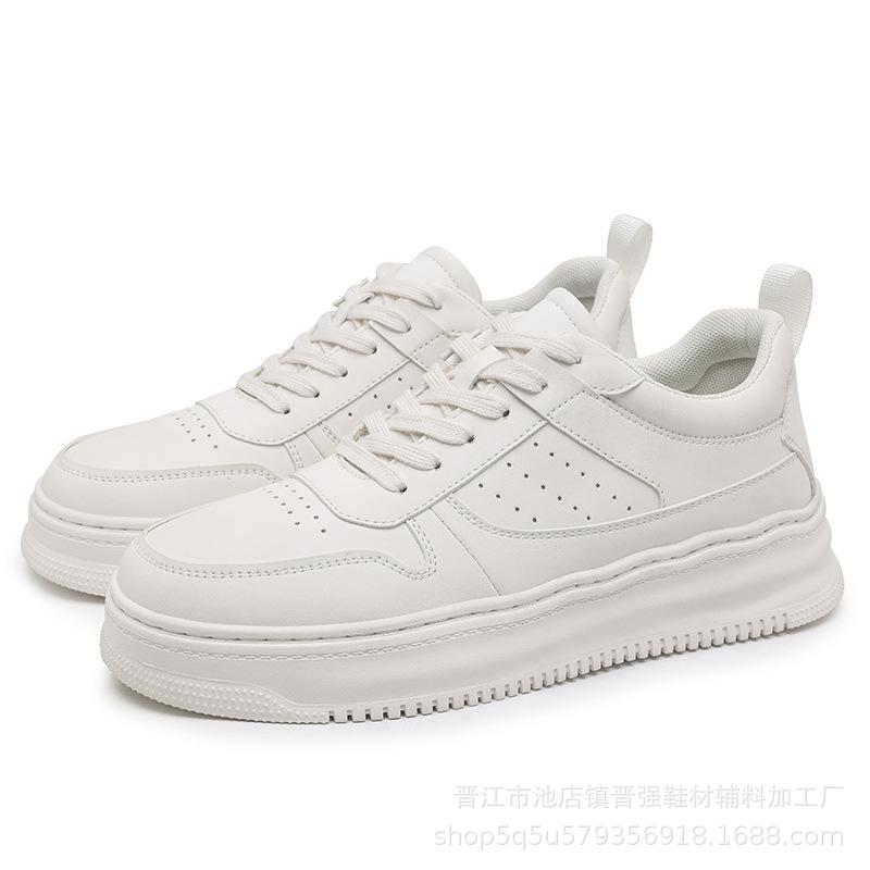 Trendy brand advanced sense breathable casual board shoes fashionable versatile platform little white men's shoes light and comfortable sports running