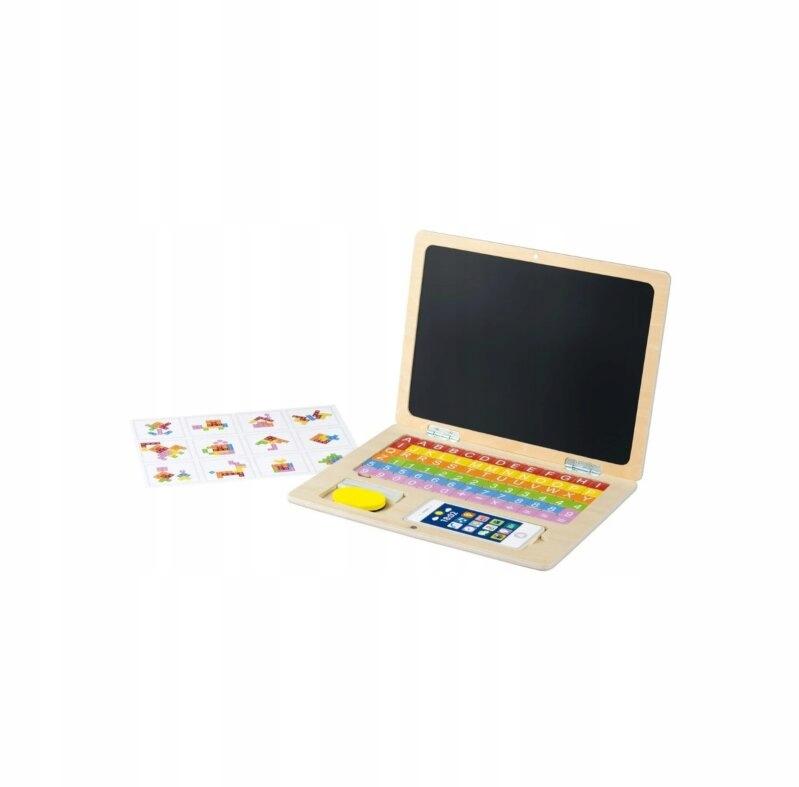 Playtive Wooden Laptop 84 Pieces 3+