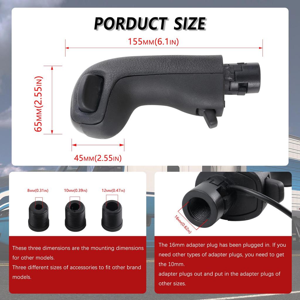 USB Racing Truck Shifter for Logitech G25/G27/G29 & Fanatec TH8A