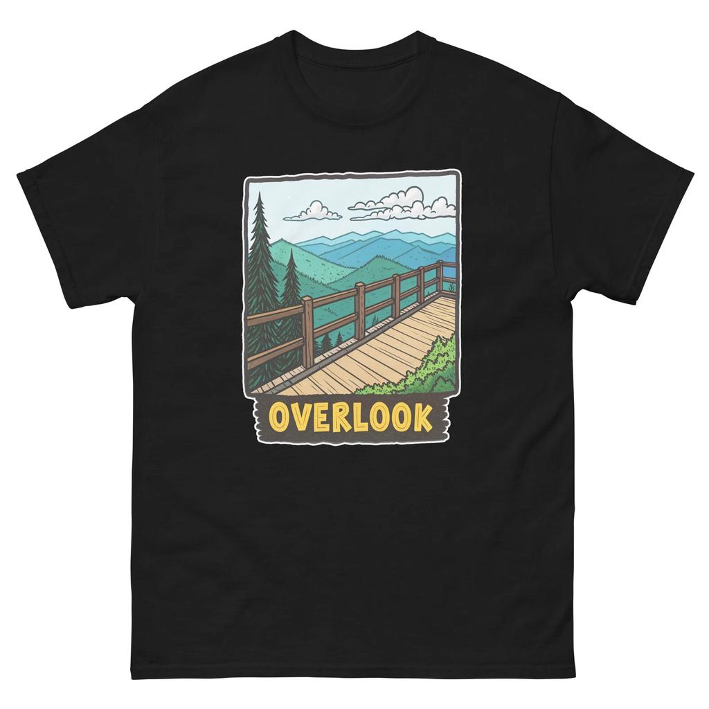T-shirt Città Stazione Sciistica Overlook Mountain