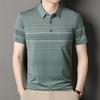 T-Shirt Creative Printing Moisture Wicking Loose Short Sleeve Men'S Top Polo