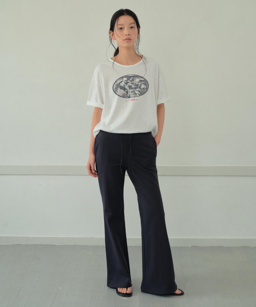 Wednesday Oasis For Woman Oasis Slav Graphic Short Sleeve T-Shirt_Ivory(Wb6Tp33)
