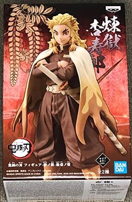 BANPRESTO Demon Slayer: Kimetsu No Yaiba Figure - Kizuna No Sou Eleventh Form - Kyojuro Rengoku Sepia Color Ver.