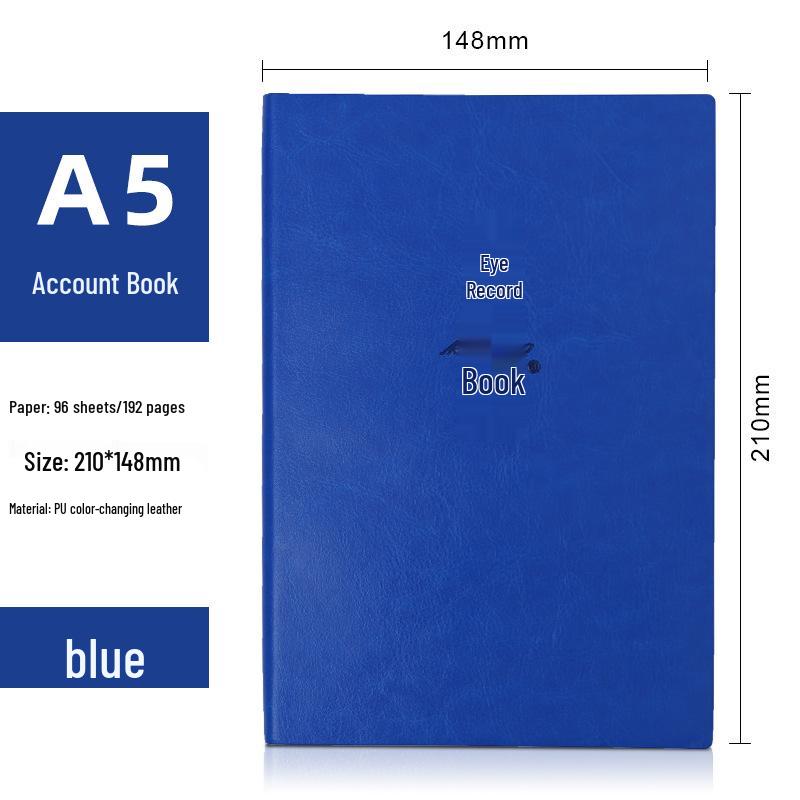 A5 Leather Financial Planner: Daily Transaction Diary for Family Income & Expenditure Management