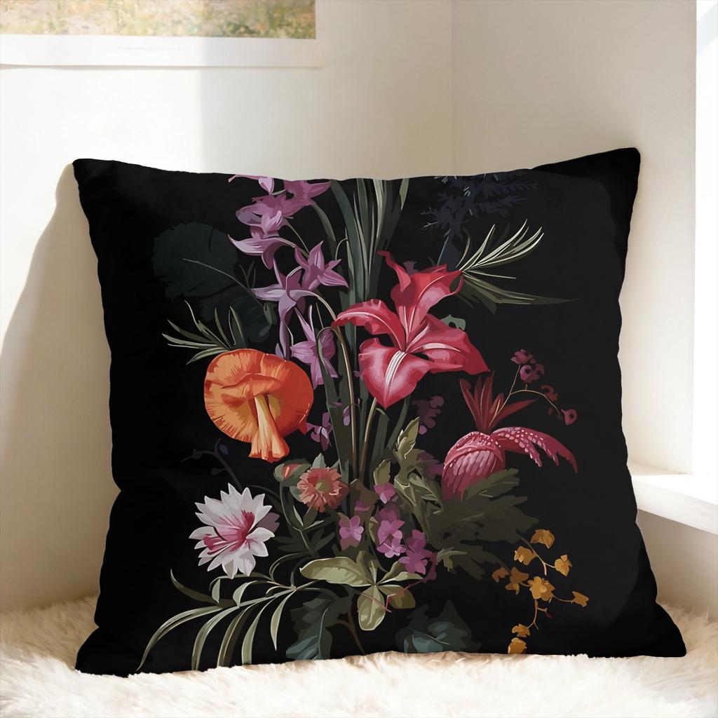 Tropical Floral Pillow Case Novelty Pillow Cover Comfy Pillowcases For Wedding Party Home Decor