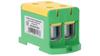 Distribution-Branch Block 2X1-Pole Al/Cu 35-150Mm2 Yellow-Green Flat Mounting and for Th Rail Wlz35/2X150/Z 48.217