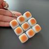 Fidget Schlüsselanhänger Karamellbrot Design Fidget Schlüsselanhänger DIY Tastenkappen Finger Tastatur Entspannung Stress Zeitvertreib Klicker
