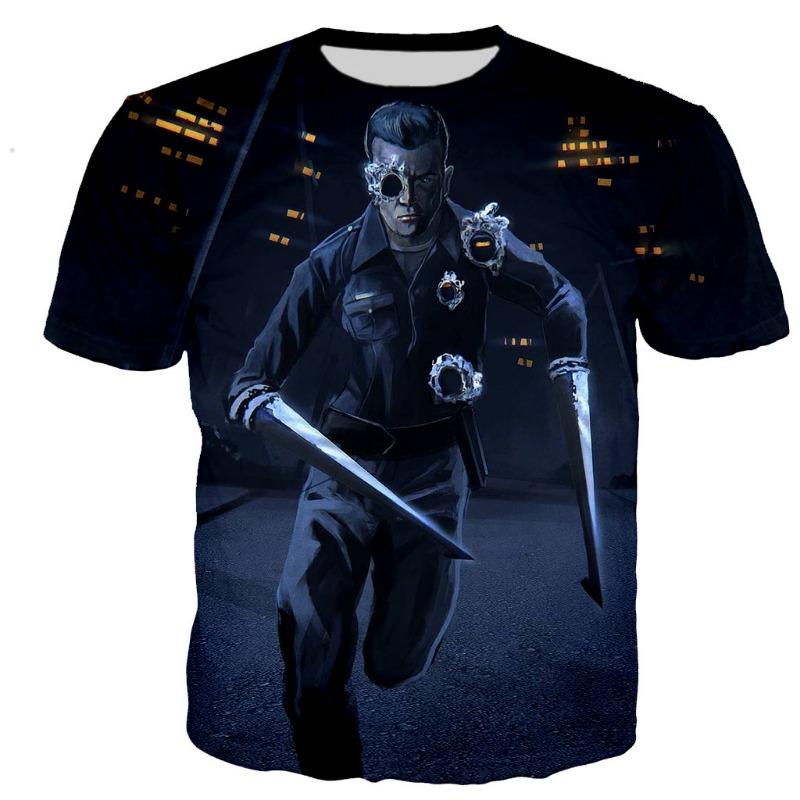2025 Classic Movie Terminator T Shirt Men/women 3D Printed T-shirts Summer Fashoin Casual Harajuku Style Tshirt Streetwear Tops