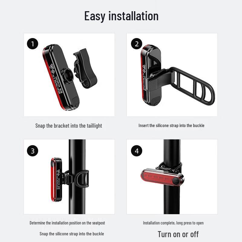 SupFire BTL01 Bicycle Red LED Tail Light