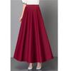 Spring/Summer Half Length Skirt Long Skirt High Waist Big Swing Skirt Women's Versatile Large Size Skirt