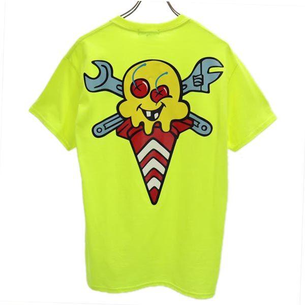 

unused ICE CREAM Bag print Short sleeve T-shirt M yellow Men s Used