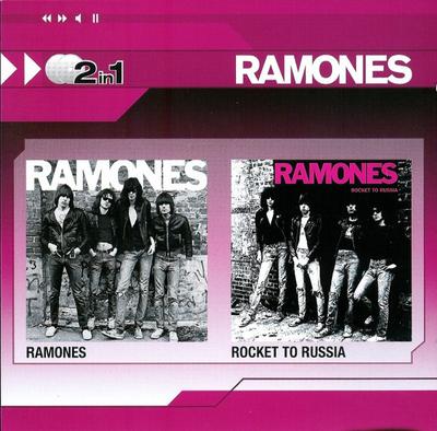CD RAMONES - Ramones / Rocket To Russia 8122799118 Rhino Records 2008 Europe Rock Used