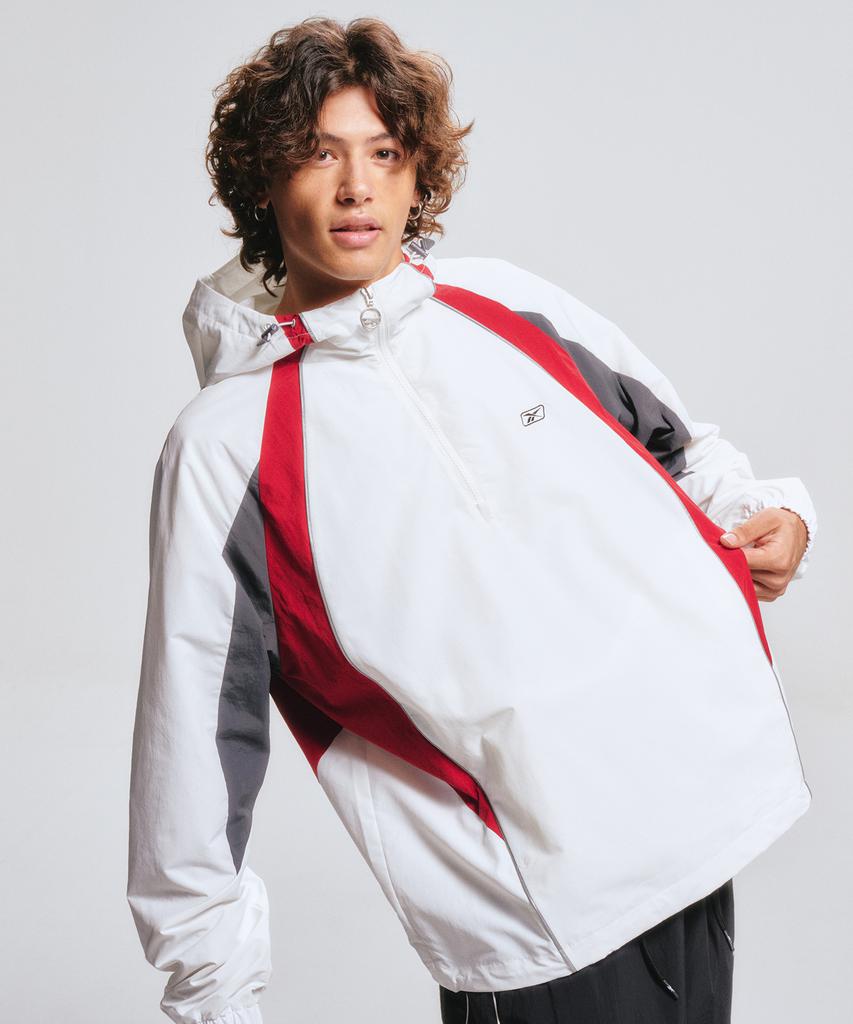 Reebok Premier Hooded Anorak - Off-White