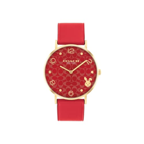 Coach Perry Watch (Officially Imported) 14503977 Women's Red
