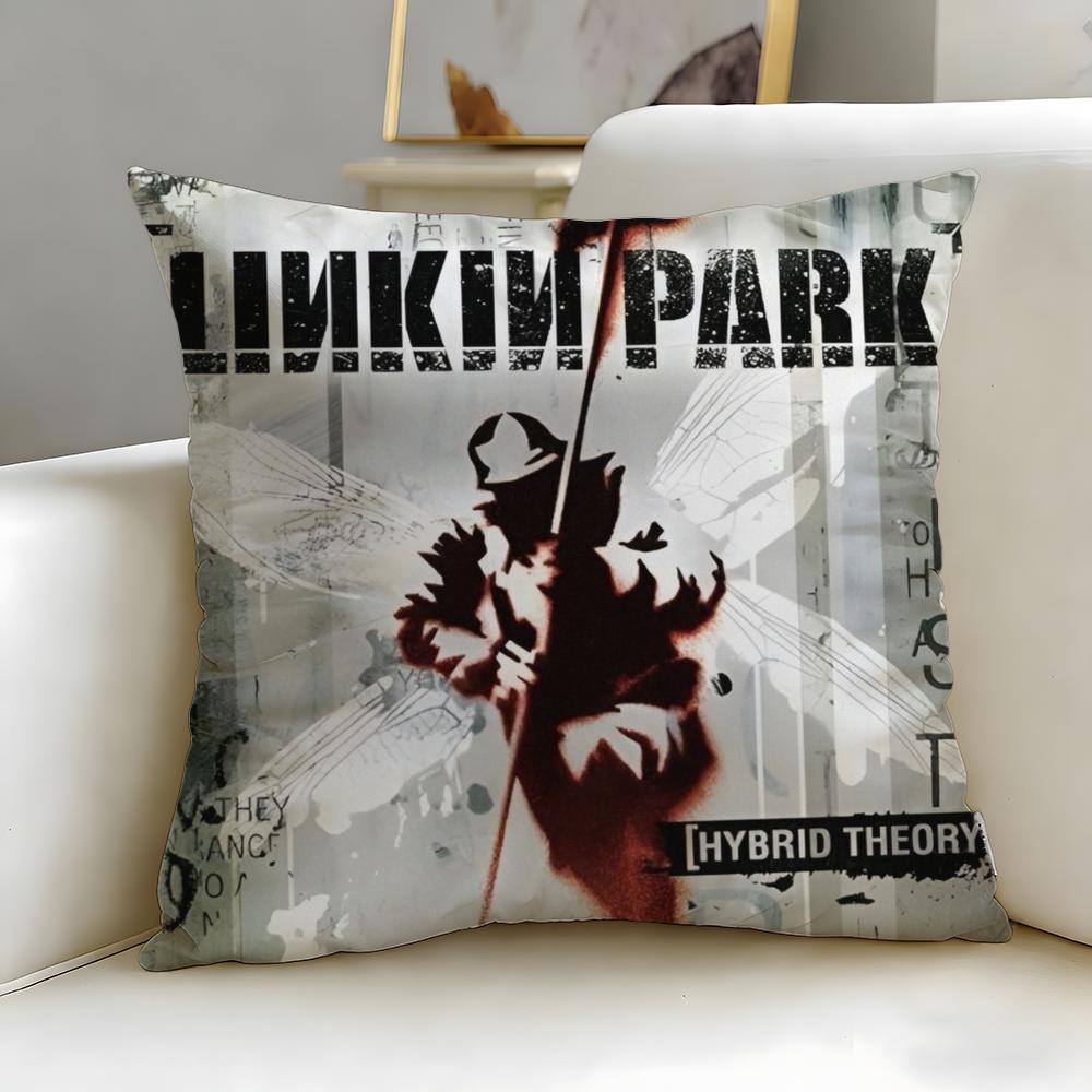 Classic Band Limp Bizkit Cushion Cover Soft  EasyWash Pillow Case  Versatile for Couch Bed Travel and Office