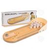 C Mini Bowling 29x4x1cm Table Bowling Set Toy for Children Educational Toy Mini Wooden Bowling Ball Easy To Carry