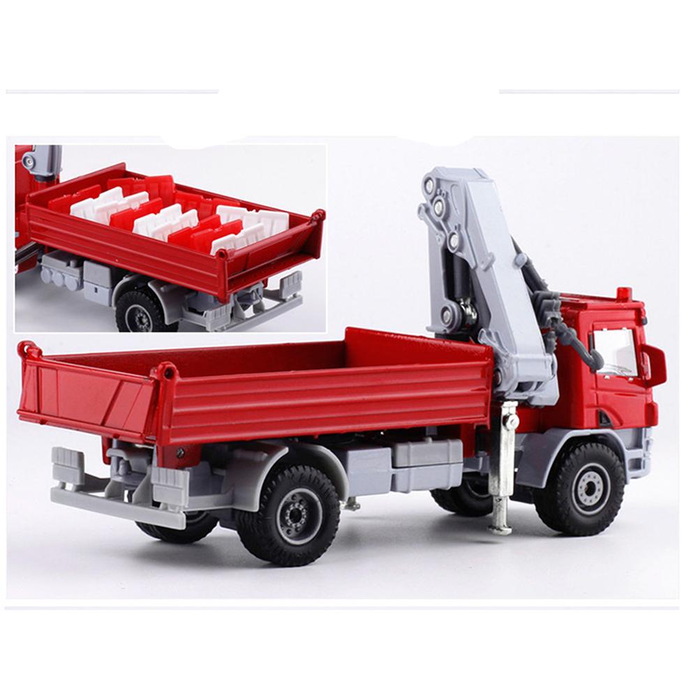 1/50 Scale Car Crane Truck Model Toy Diecast Construction Car Vehicles