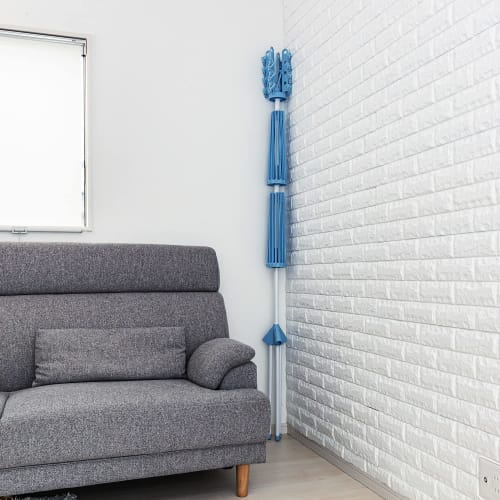 Cosmos 3-Tier Clothes Drying Stand, White & Blue