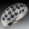 2026New full-diamond copper ring with cubic zirconia accents lady diamond AAA Jewelry and accessories