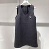 2026 Spring Women's High-End U-Neck Sleeveless Dress