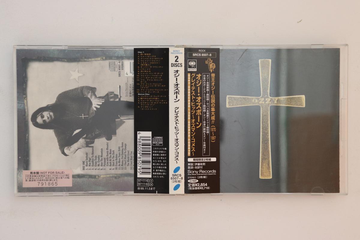 

CD OZZY OSBOURNE - Ozzman Cometh SRCS85078PROMO SONY 1997 Японія Обкладинка Метал Б/В