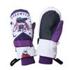 New Style Winter Waterproof Windproof Baby Mittens with Velvet Lining