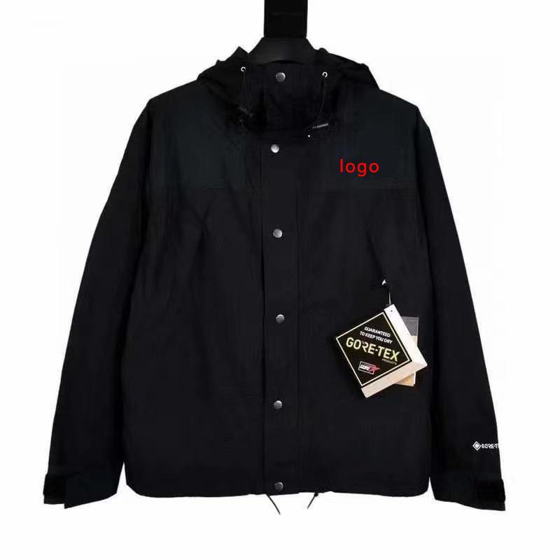 Beijia 1990 Unisex Hooded Color Block Trendy Jacket