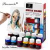 25ml Acrylic Paint Set for Textiles, Glass, and Watercolor Art Projects