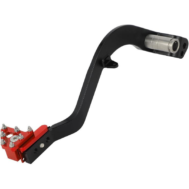 Hinterradbremspedal für CRF300L, Klappbarer Motorrad-Fußbremshebel für CRF 300L 2021-2024 - Rot