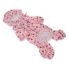 Reflective Puppy Raincoat Jacket Waterproof Breathable Cute Pattern Pet Dog Hooded Rain Coat with D Ring XL