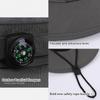 6146-New summer sun protection hat for ladies, quick-drying, waterproof and breathable wide-brimmed fishermanhatformenfishingand