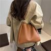 Bags Women's Large Capacity 2025 New Autumn and Winter Retro Fashion Shoulder Bag Textured Versatile Bucket Bag