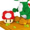 Non-Toxic Micro Building Blocks Toys Cartoon Mini Figures Yoshi Mario Diy Small Particle Blocks Game Kids Gifts