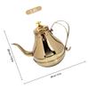 Large Capacity Stainless Steel Tea Kettle Milk Tea Pot Heat Resistant Ergonomic Handle Lightweight Elegant Design Home Portable