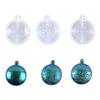 3 Styles DIY Christmas Series Keychain Silicone Epoxy Mold DIY Necklace Pendant Jewelry Crafting Mold for Christmas Gift