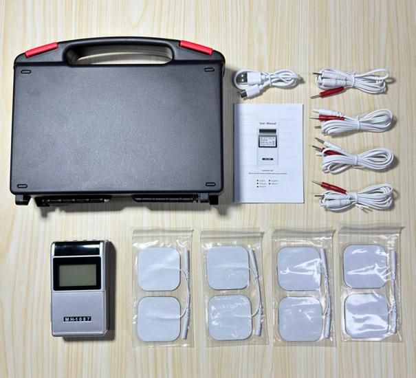 Cross-Border TENS & EMS Meridian Therapy Device: 60 Modes, 4-Channel Pulse Massager for Shoulder, Neck & Cervical Spine.