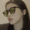 Rice nail square sunglasses new sunglasses UV protection plain Internet celebrity concave sunglasses